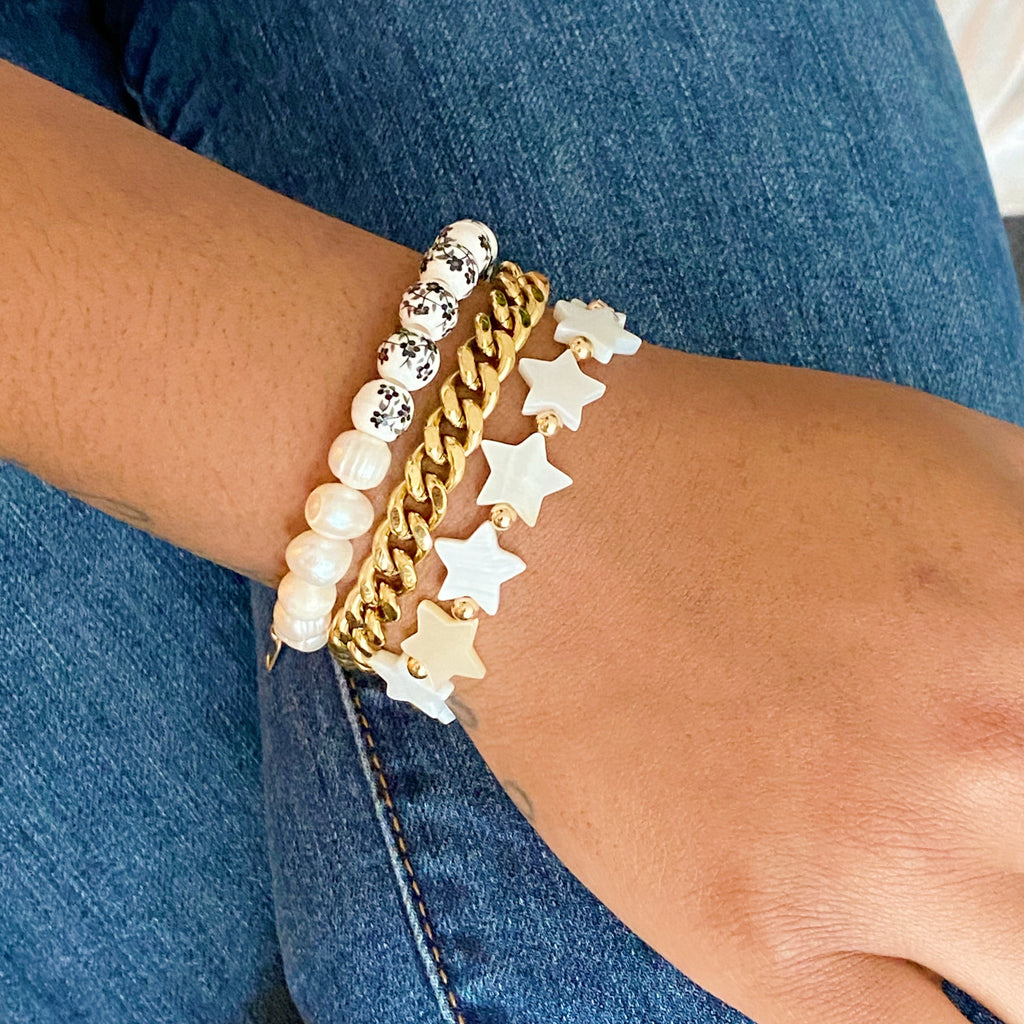 Stylish Cuban Chain Bracelet-2