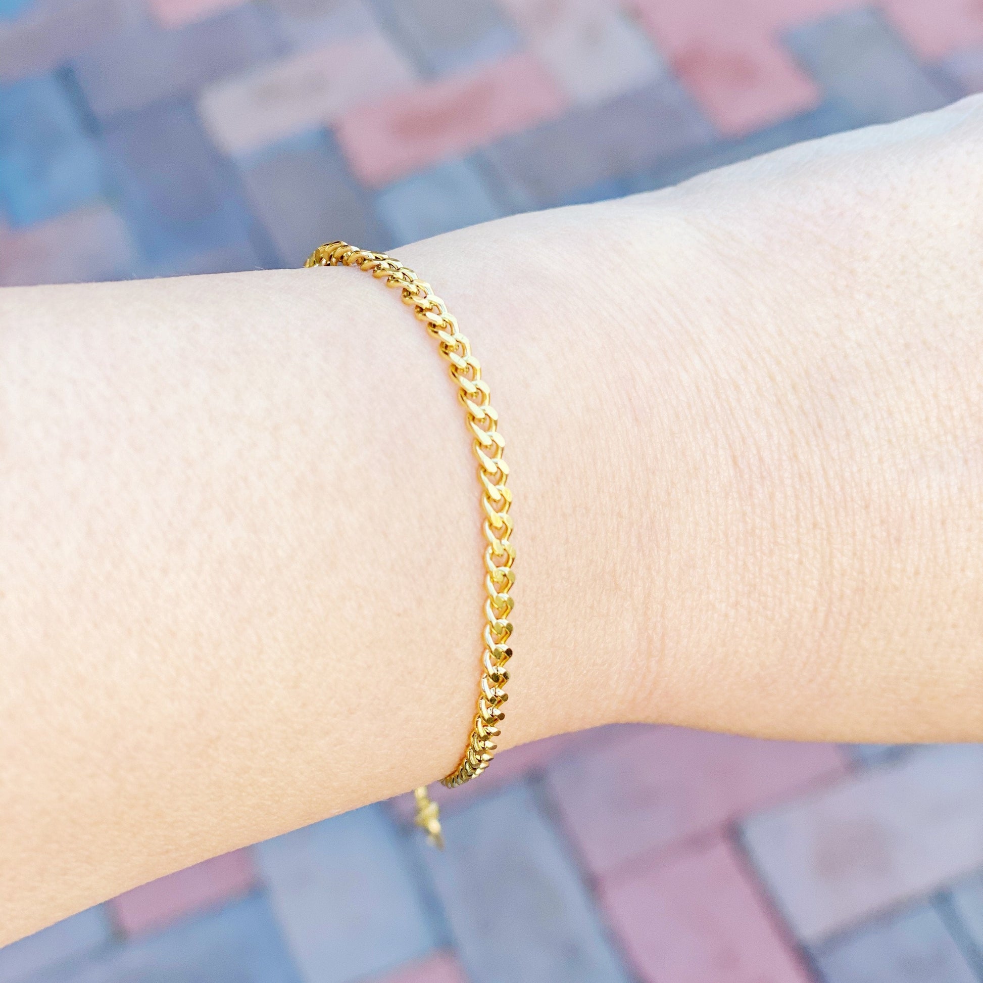 Stylish Cuban Chain Bracelet-5